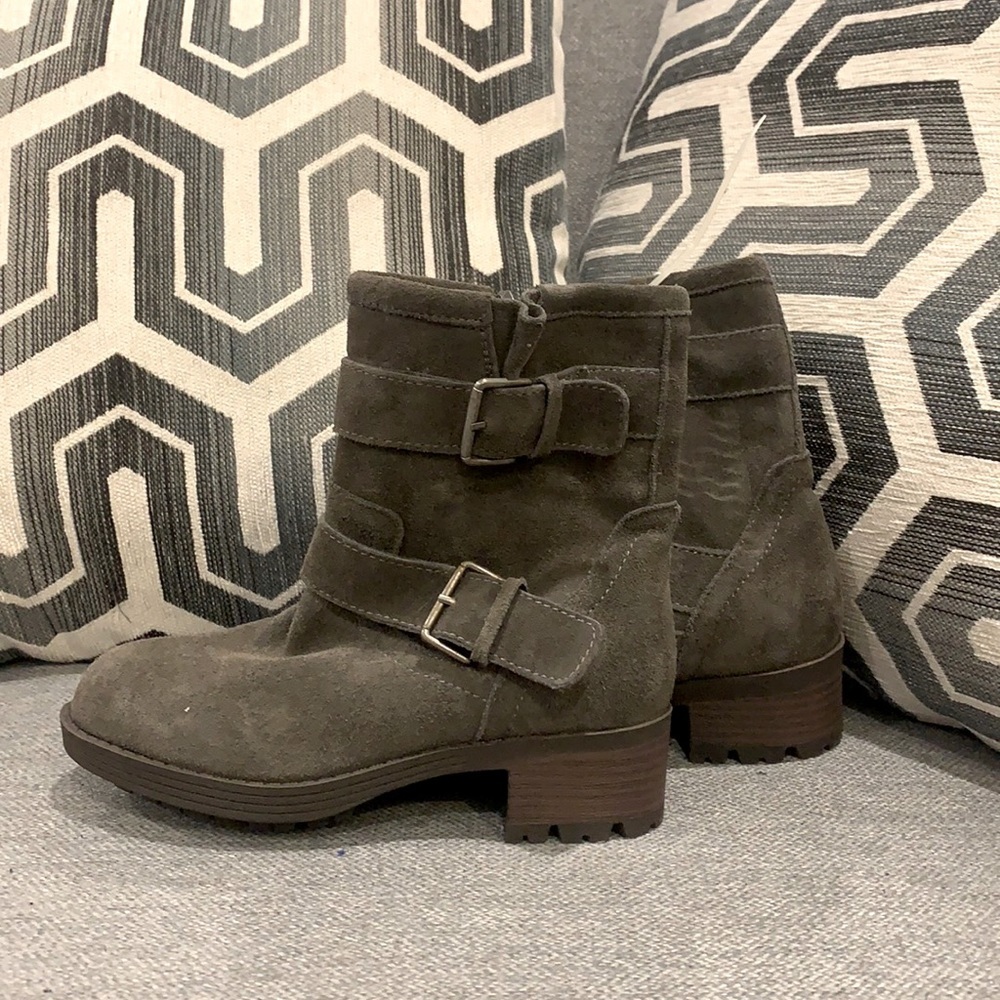 Girls Sam Edelman Suede Zipper Boots